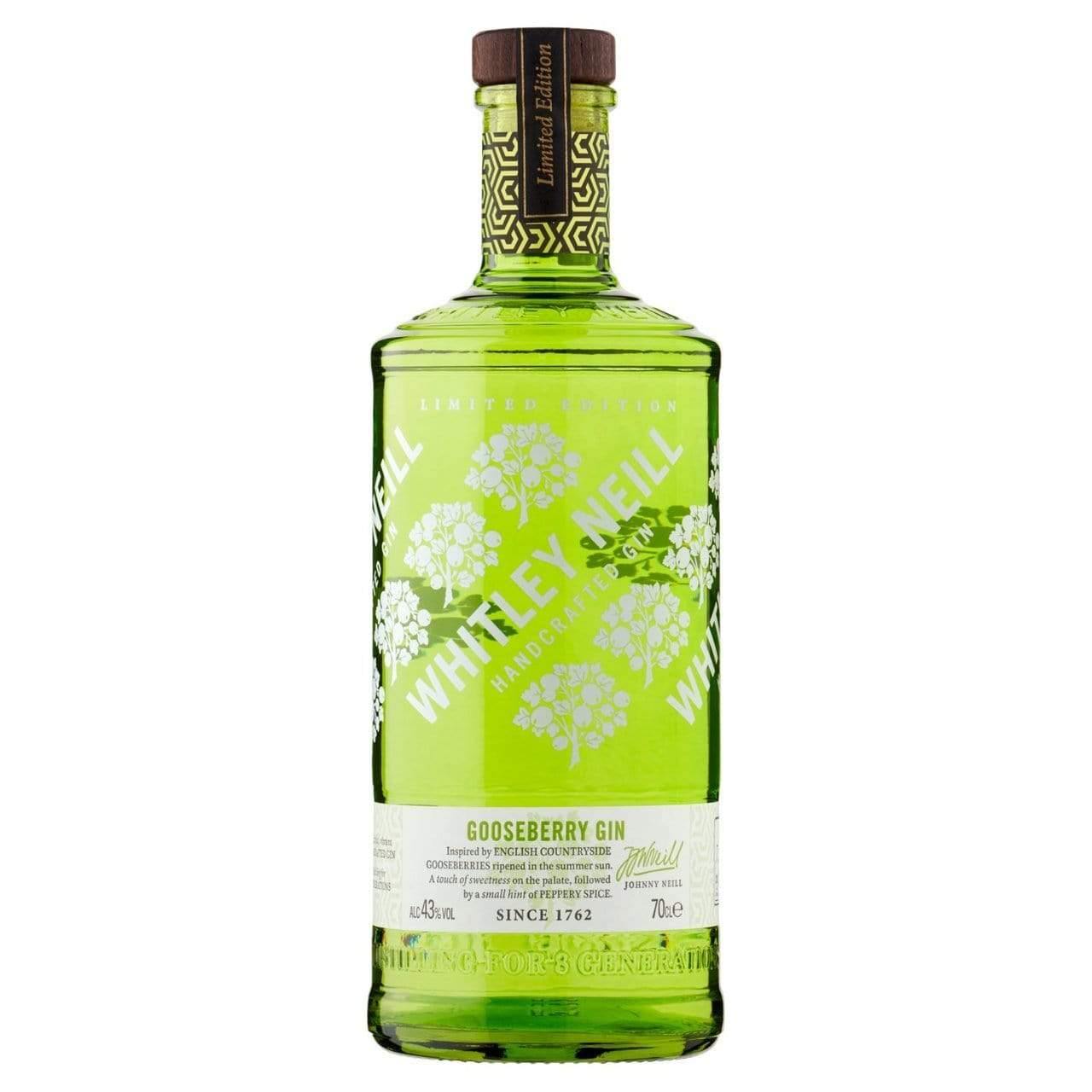 Whitley Neill Gooseberry Gin 70cl - Bevvys2U