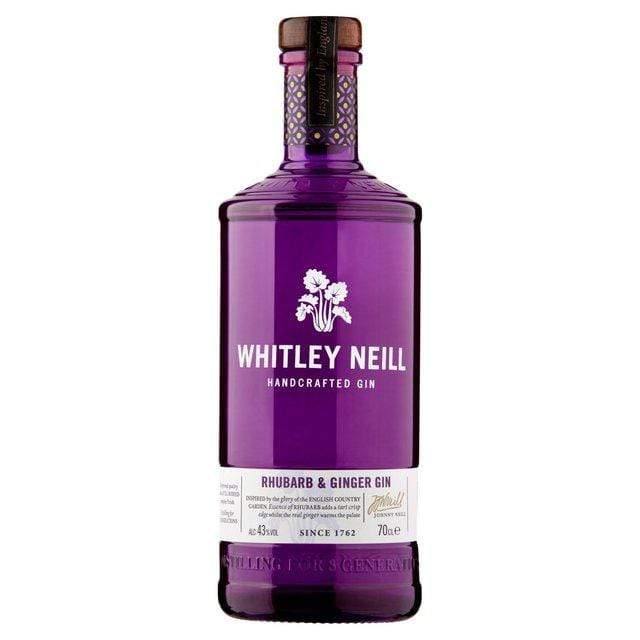 Whitley Neill Rhubarb & Ginger Gin - alcohol delivery Derby | Bevvys2u