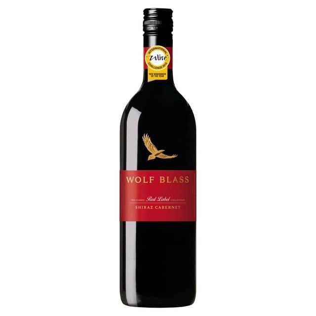 Wolf Blass Red Label Shiraz Cabernet - alcohol delivery Derby | Bevvys2u