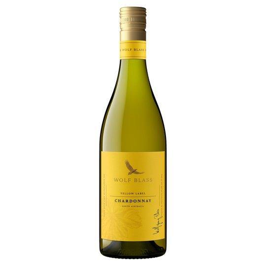Wolf Blass Yellow Label Chardonnay 75cl - alcohol delivery Derby | Bevvys2u