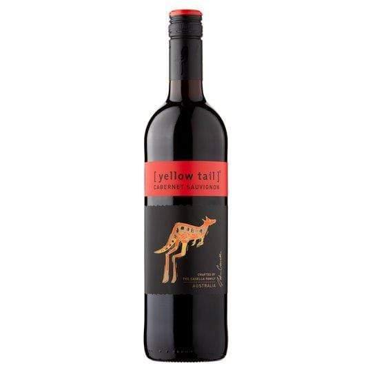 Yellow Tail Cabernet Sauvignon 75cl - Bevvys 2 U Same Day Alcohol Delivery Derby & Derbyshire
