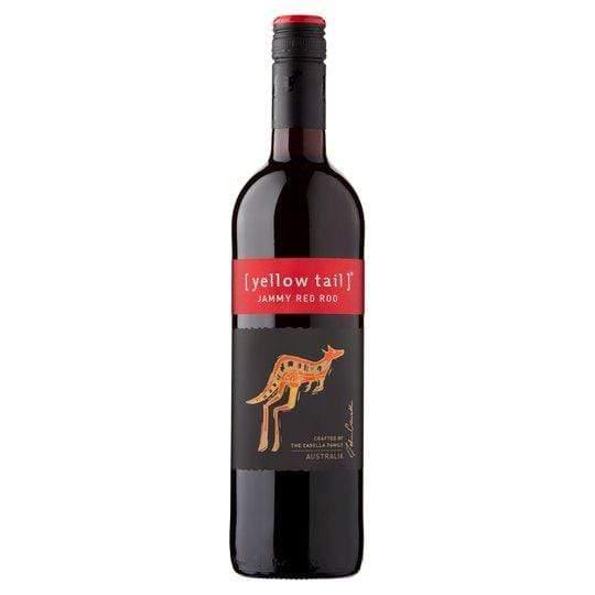 Yellow Tail Jammy Red Roo 75cl - alcohol delivery Derby | Bevvys2u