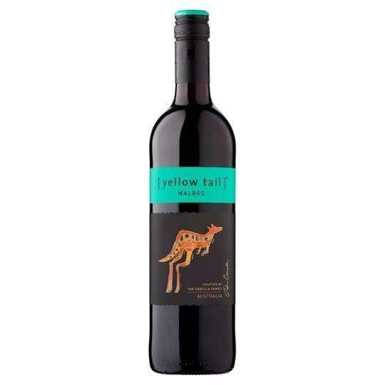 Yellow Tail Malbec 75cl - alcohol delivery Derby | Bevvys2u