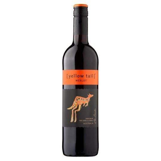 Yellow Tail Merlot 75cl - alcohol delivery Derby | Bevvys2u
