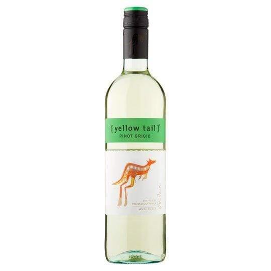 Yellow Tail Pinot Grigio 75cl - Bevvys 2 U Same Day Alcohol Delivery Derby & Derbyshire