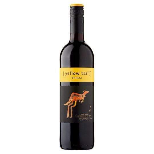 Yellow Tail Shiraz 75cl - alcohol delivery Derby | Bevvys2u