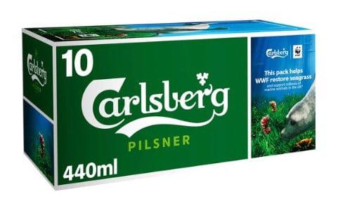 Carlsberg 10x440ml - alcohol delivery Derby | Bevvys2u